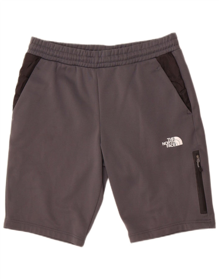 The North Face Mens Sport Shorts Medium Grey Polyester