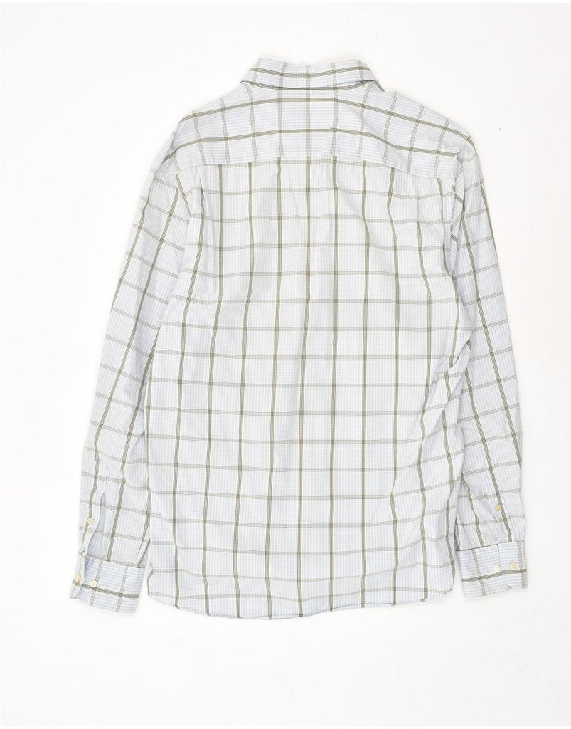 MASSIMO DUTTI Mens Shirt Large Blue Check Cotton | Vintage Massimo Dutti | Thrift | Second-Hand Massimo Dutti | Used Clothing | Messina Hembry 