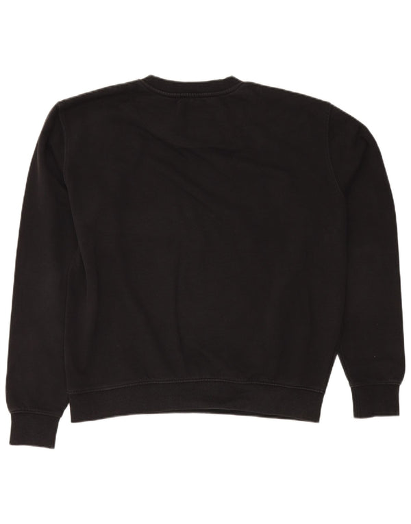 Karl Kani Mens Loose Fit Sweatshirt Jumper Small Black Cotton