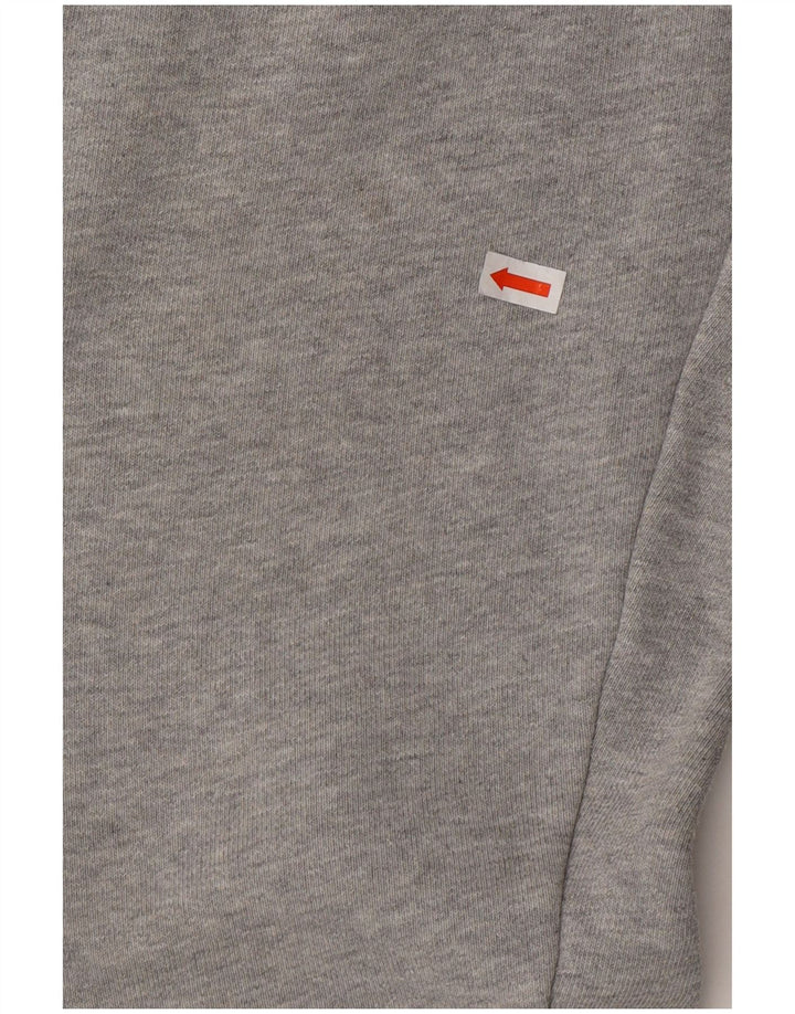 ADIDAS Mens Tracksuit Trousers Joggers Small  Grey Cotton