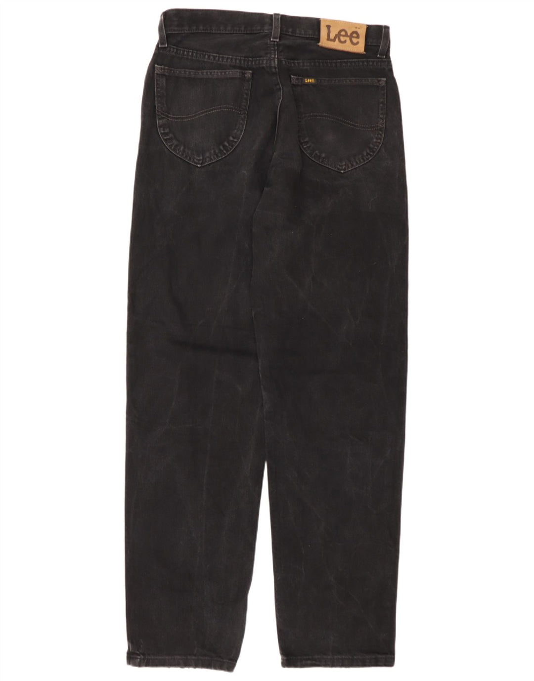 Lee Mens Tapered Jeans W32 L34 Black Cotton