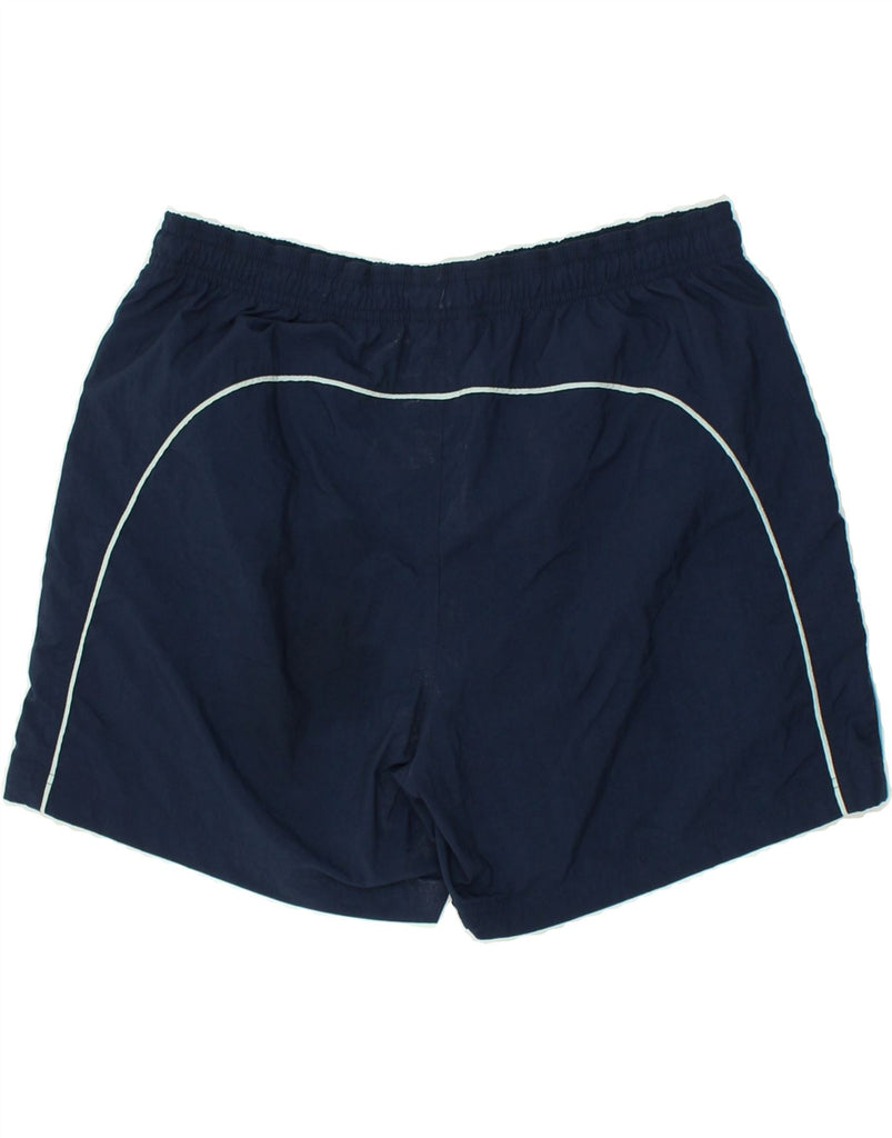 ADIDAS Mens Sport Shorts Large Navy Blue Polyamide | Vintage Adidas | Thrift | Second-Hand Adidas | Used Clothing | Messina Hembry 
