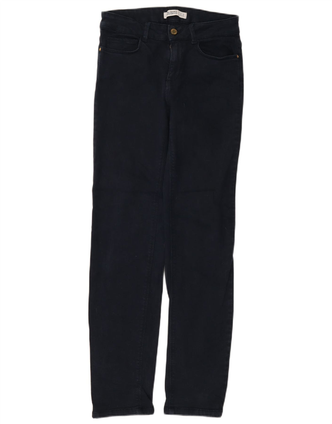Zara Womens Slim Jeans EU 36 XS W26 L29 Navy Blue