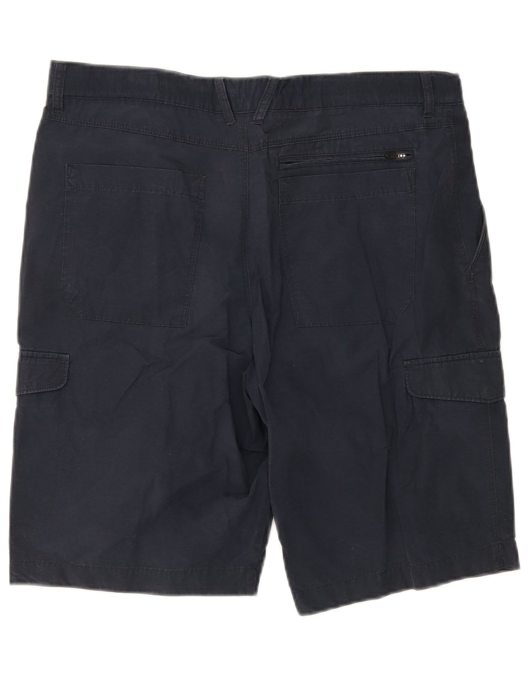 Marks & Spencer Mens Cargo Shorts W36 Large Navy Blue