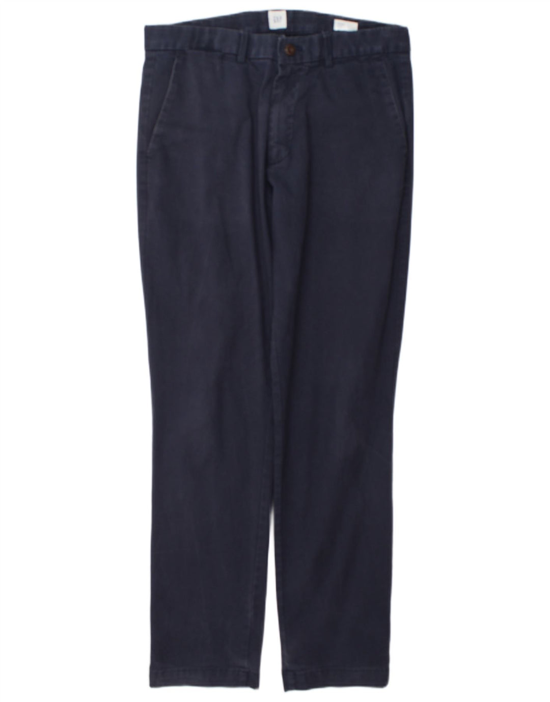 Gap Mens Slim Chino Trousers W32 L32 Navy Blue