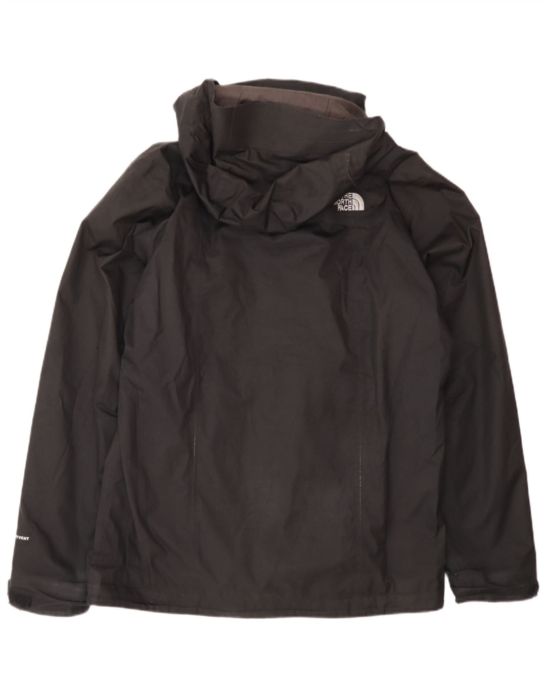 The North Face Mens Hooded Windbreaker Jacket UK 38 Medium Black Polyester