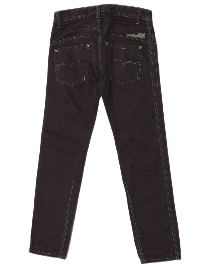 Diesel Womens Darron Slim Jeans W28 L28 Navy Blue Cotton