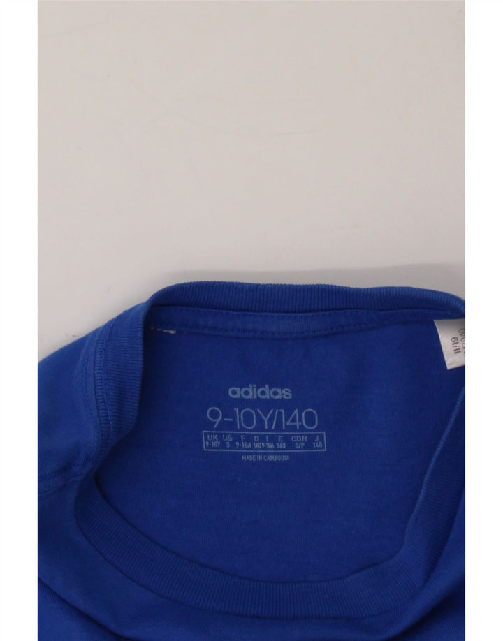Boys Graphic T-Shirt Top 9-10 Years Vintage Adidas and Second-Hand Adidas from Messina Hembry 
