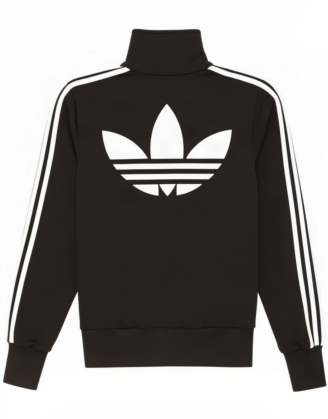 Adidas Womens Graphic Tracksuit Top Jacket IT 40 Small Black
