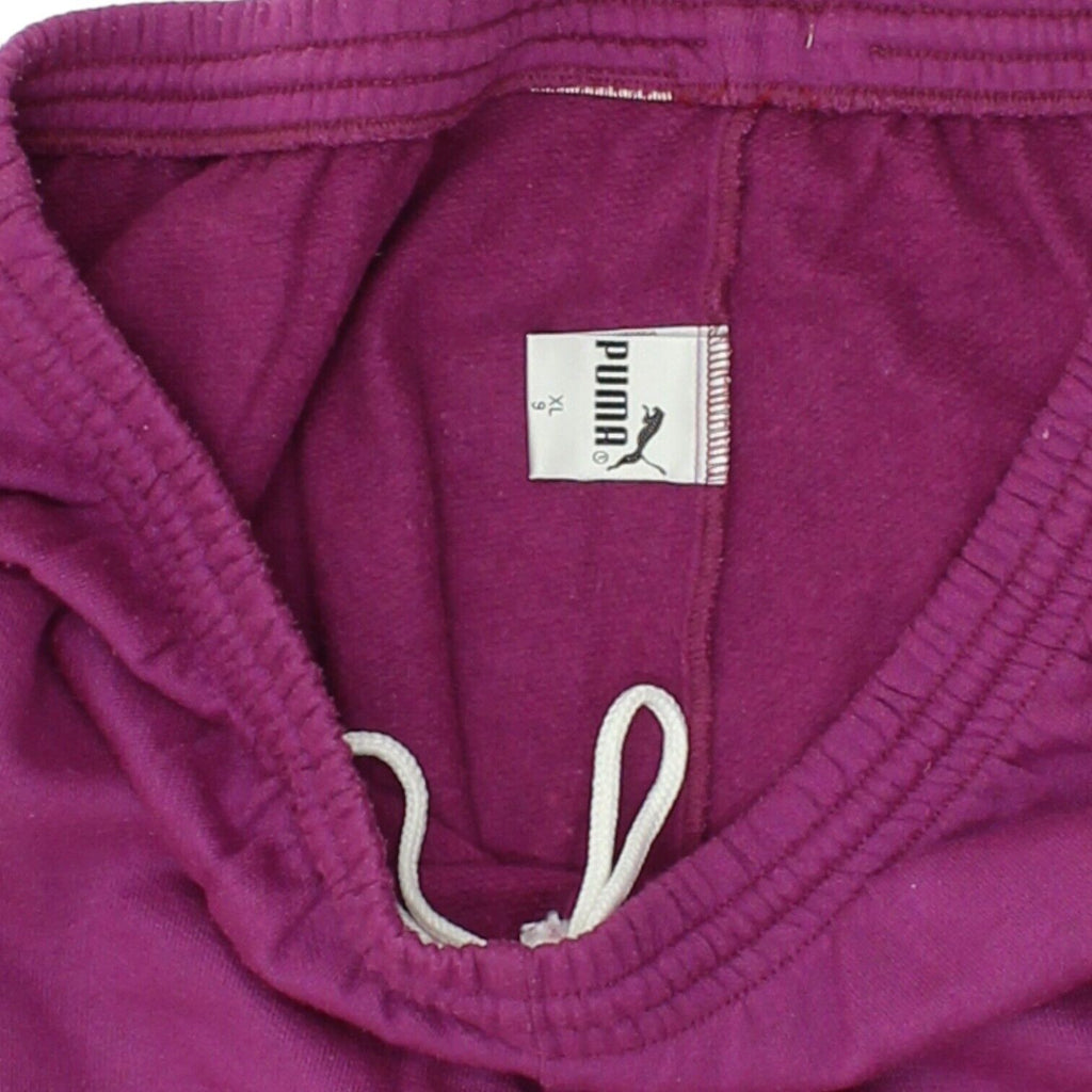 Puma Mens Purple Sweatpants | Vintage 90s Sportswear Track Pants Trousers VTG | Vintage Messina Hembry | Thrift | Second-Hand Messina Hembry | Used Clothing | Messina Hembry 