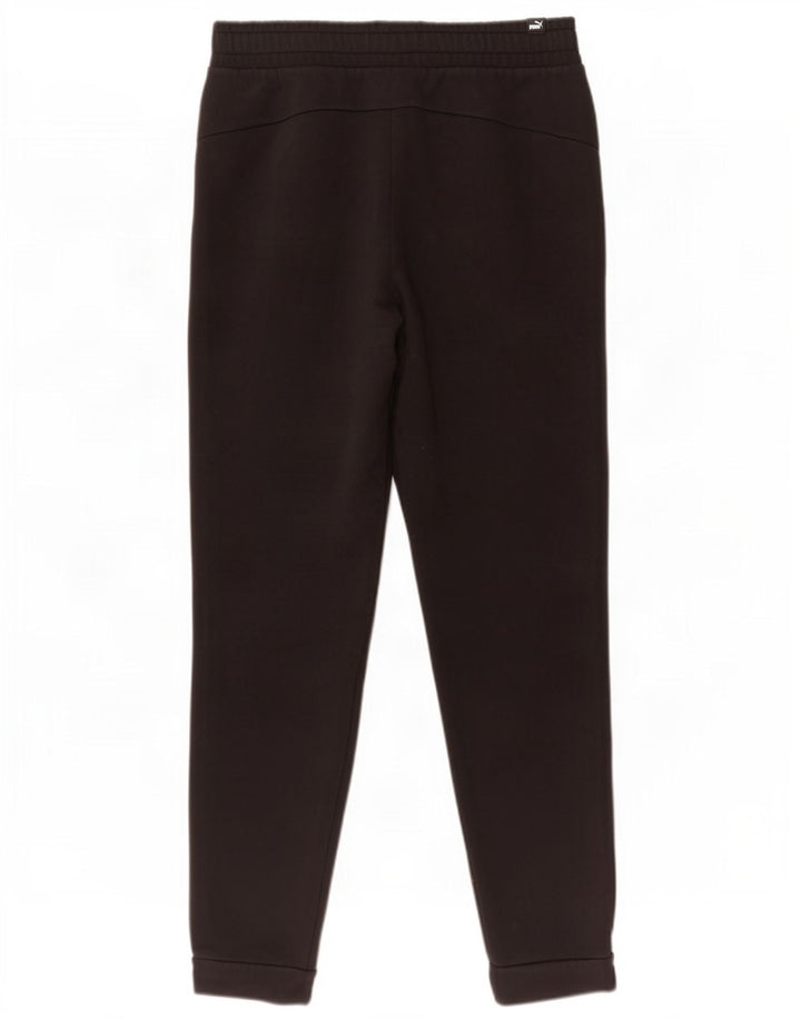 Puma Mens Tracksuit Trousers Joggers Medium Black Cotton