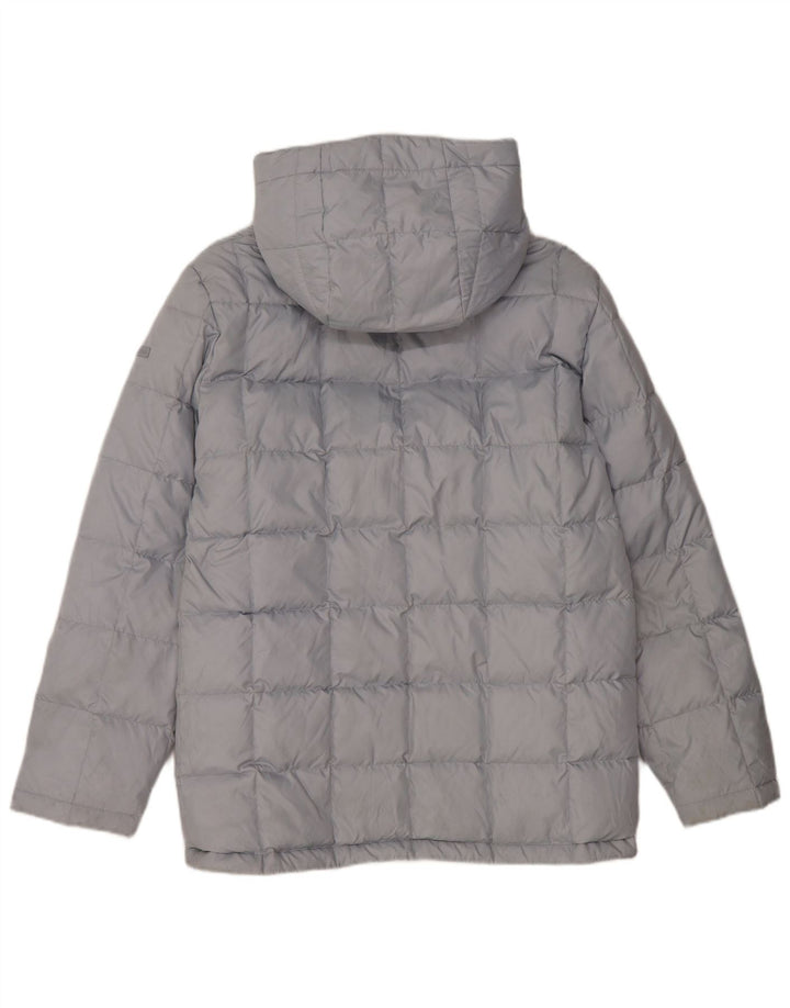 Paul & Shark Womens Hooded Padded Jacket UK 14 Medium Blue