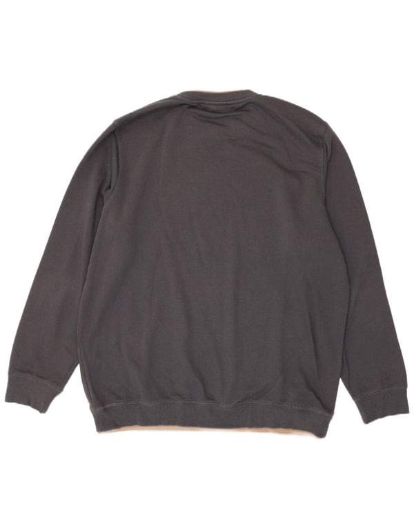 Roadsign Mens Graphic Sweatshirt Jumper 3XL Grey Cotton