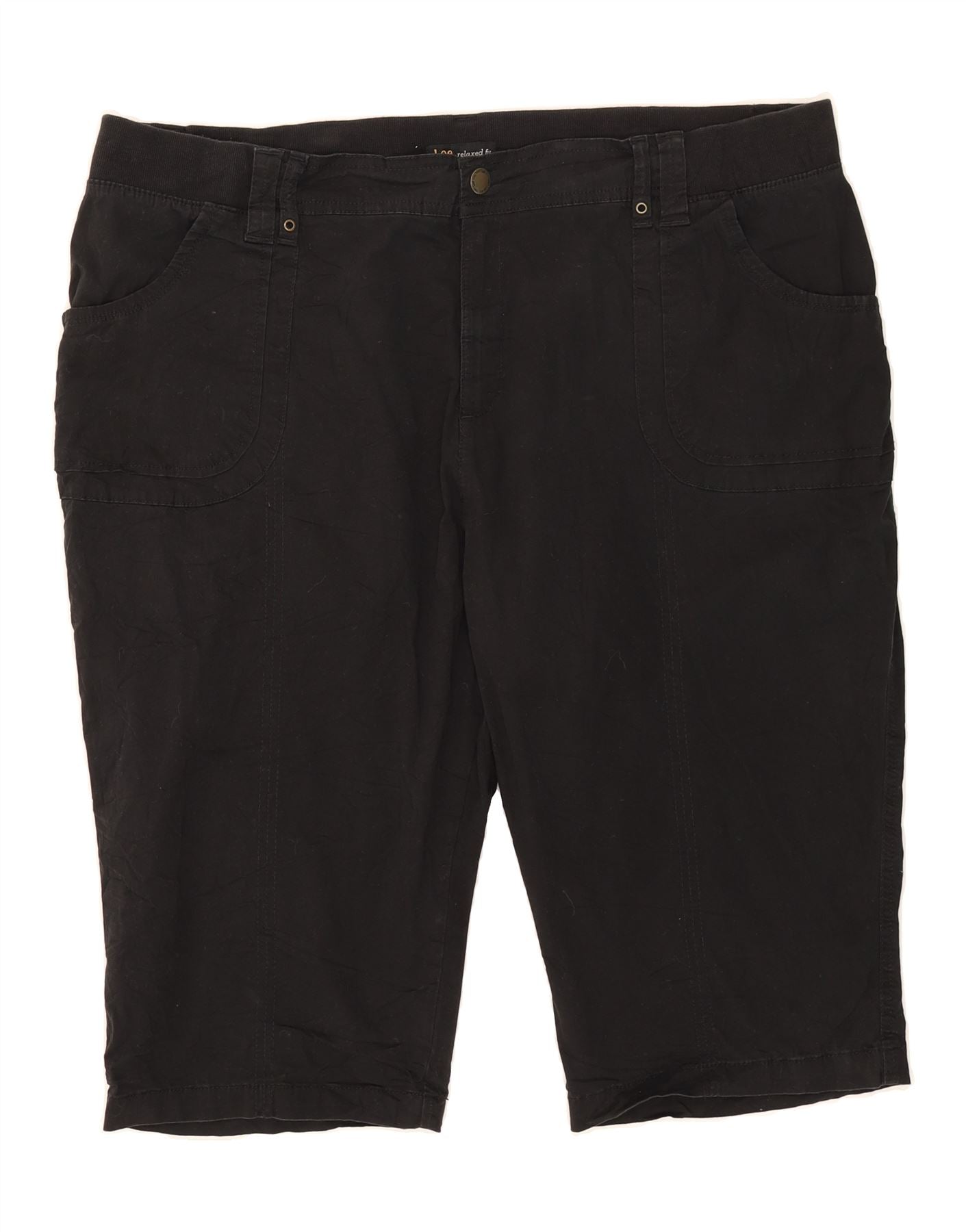 LEE Womens High Waist Relaxed Fit Casual Shorts US 24 4XL W42