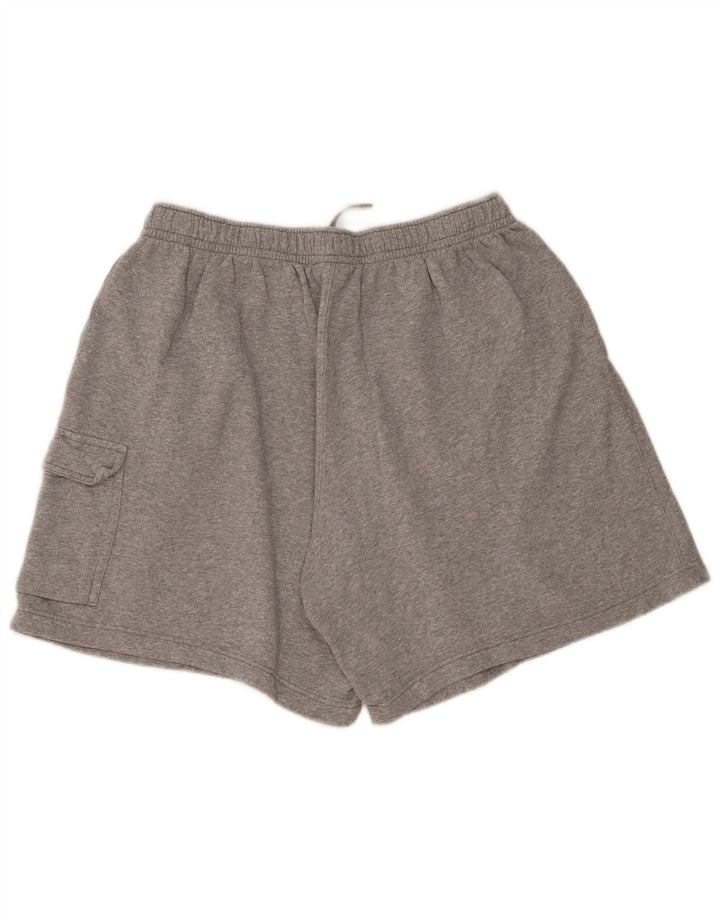 NIKE Mens Sport Shorts 2XL  Grey Cotton