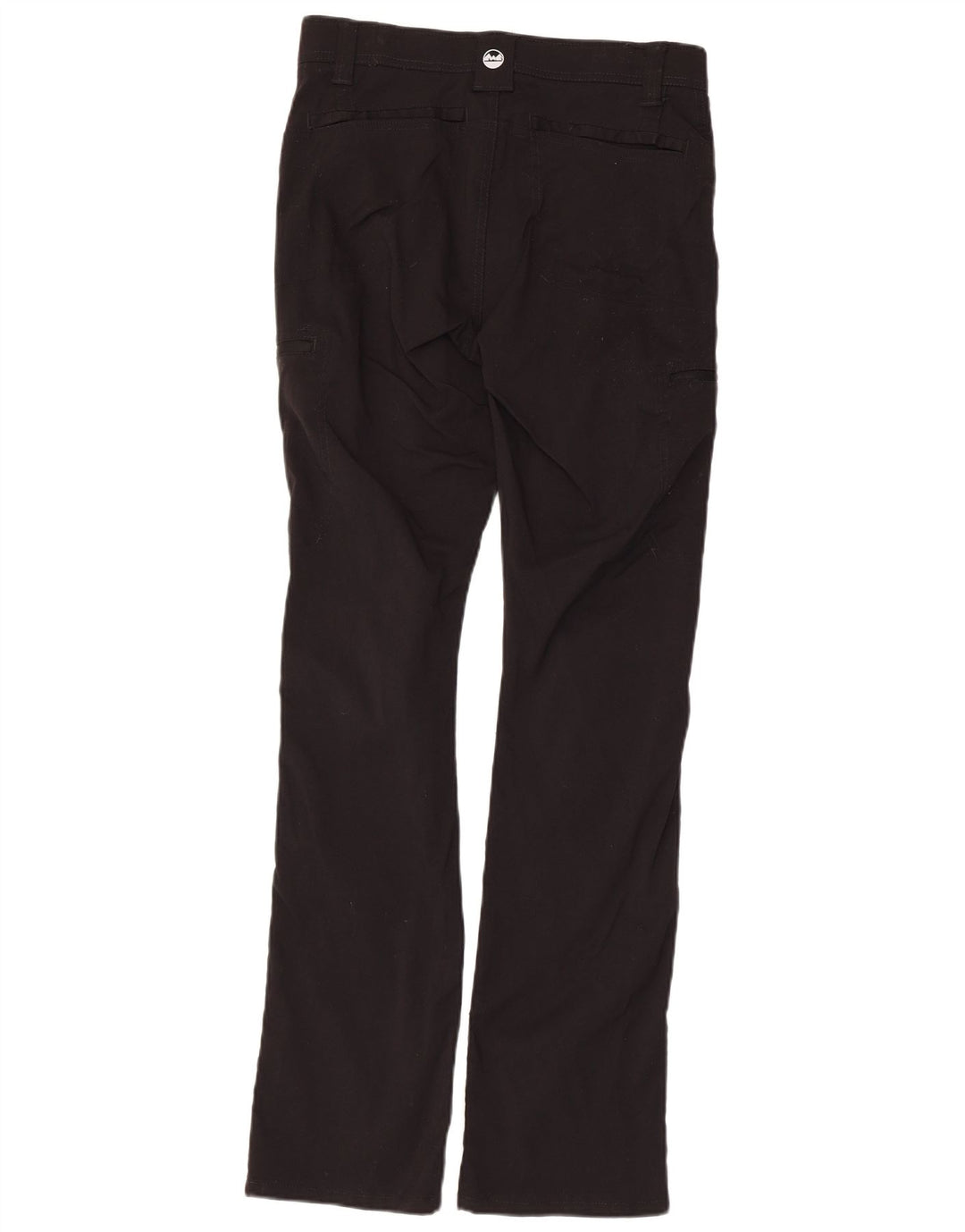 Wrangler Mens Straight Hiking Cargo Trousers W30 L32 Black Nylon