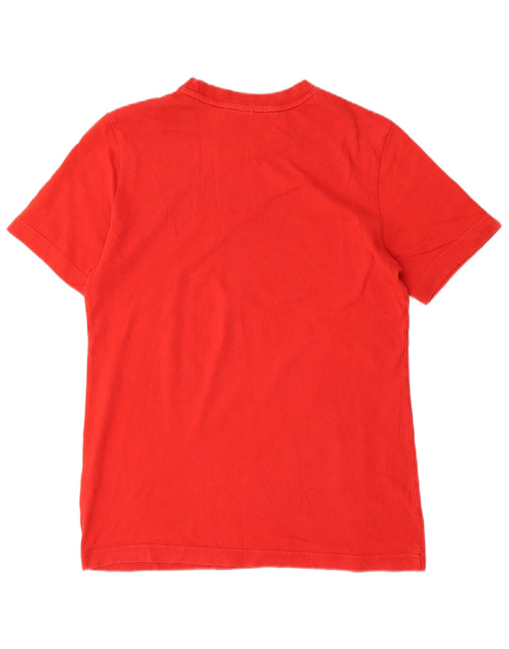 ADIDAS Boys Graphic T-Shirt Top 13-14 Years Red