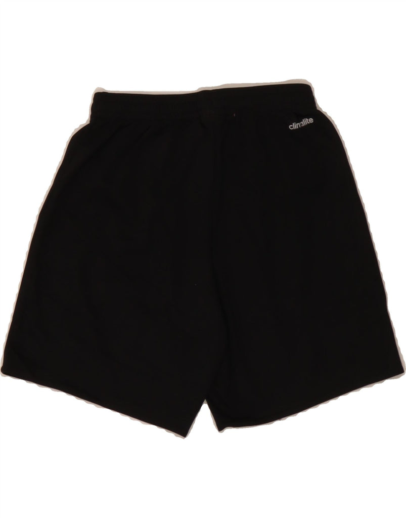 ADIDAS Boys Climalite Sport Shorts 4-5 Years  Black Vintage Adidas and Second-Hand Adidas from Messina Hembry 