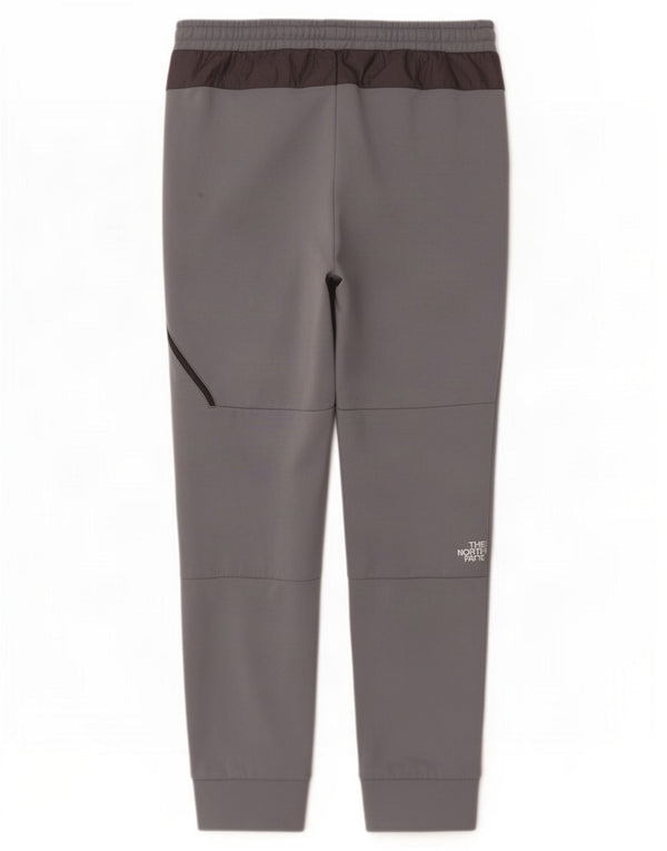 The North Face Mens Tracksuit Trousers Joggers Medium Grey Colourblock