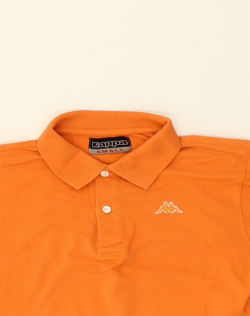 KAPPA Mens Polo Shirt Small Orange Cotton | Vintage Kappa | Thrift | Second-Hand Kappa | Used Clothing | Messina Hembry 