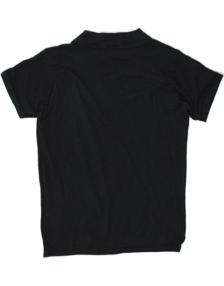 LEVI'S Womens T-Shirt Top UK 14 Large Navy Blue Cotton Vintage Levi's and Second-Hand Levi's from Messina Hembry 
