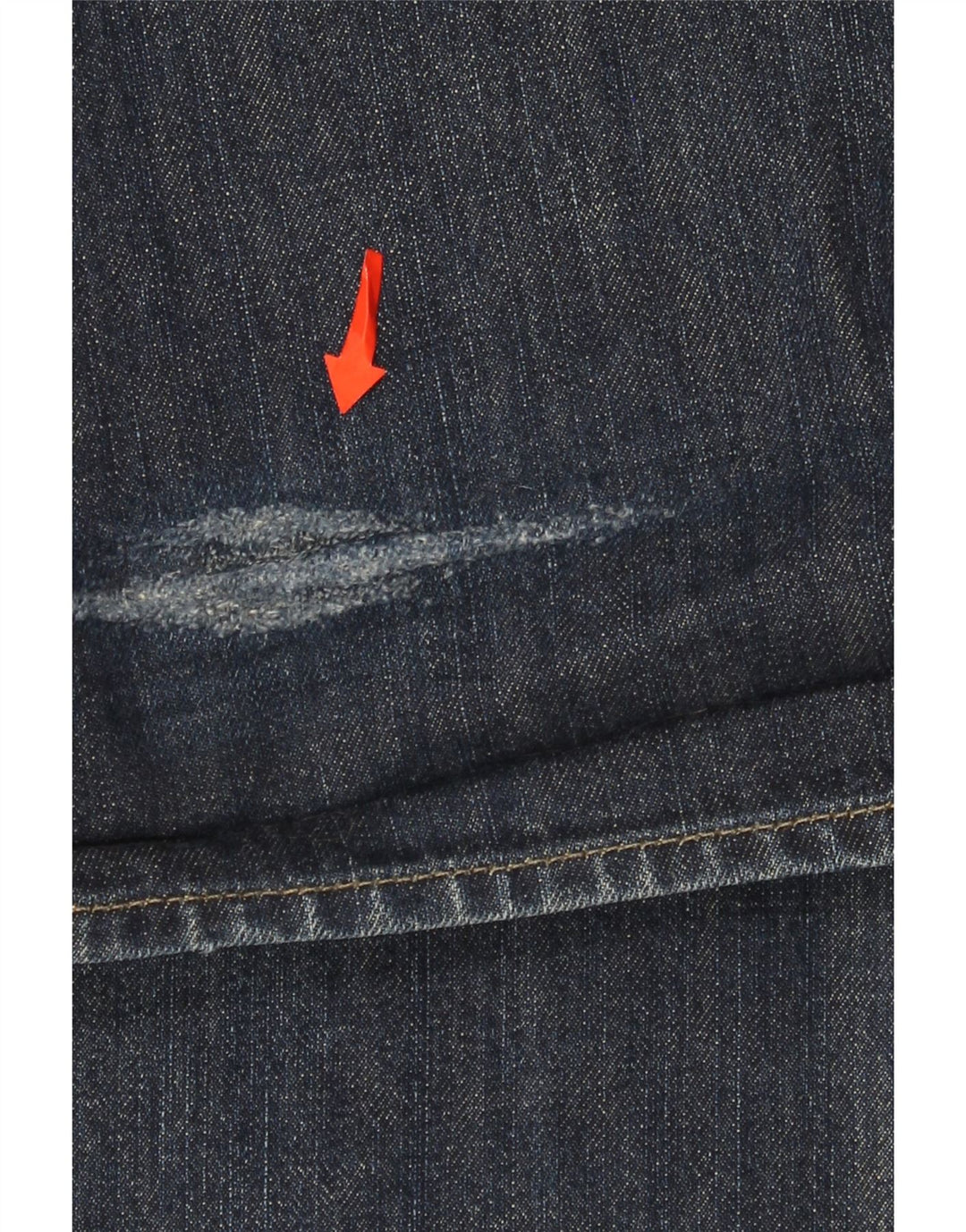 Armani Mens Straight Jeans W36 L33 Navy Blue