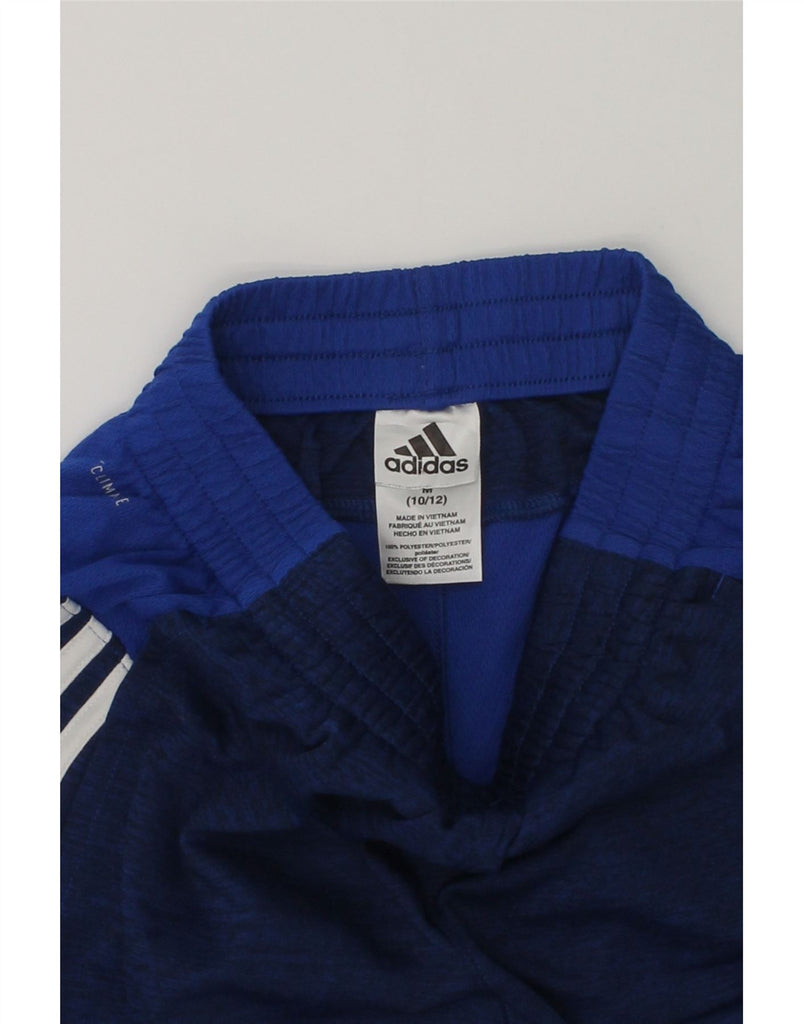 ADIDAS Boys Climalite Sport Shorts 10-11 Years Medium  Navy Blue | Vintage Adidas | Thrift | Second-Hand Adidas | Used Clothing | Messina Hembry 