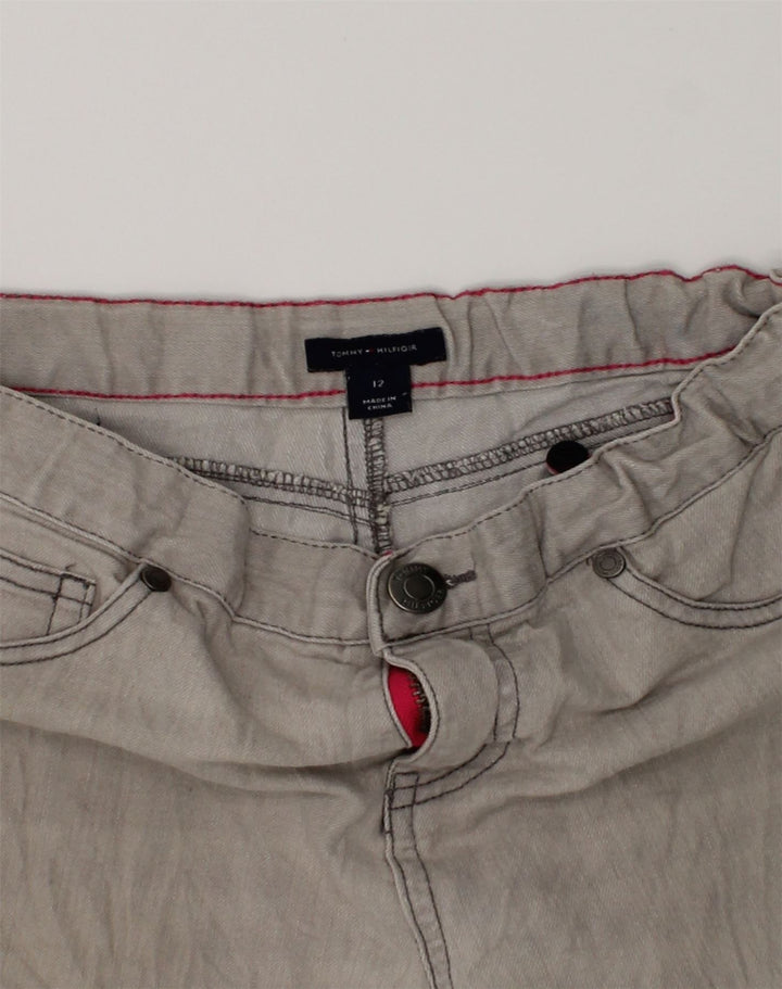 TOMMY HILFIGER Boys Slim Jeans 11-12 Years W26 L26 Grey Cotton | Vintage Tommy Hilfiger | Thrift | Second-Hand Tommy Hilfiger | Used Clothing | Messina Hembry 