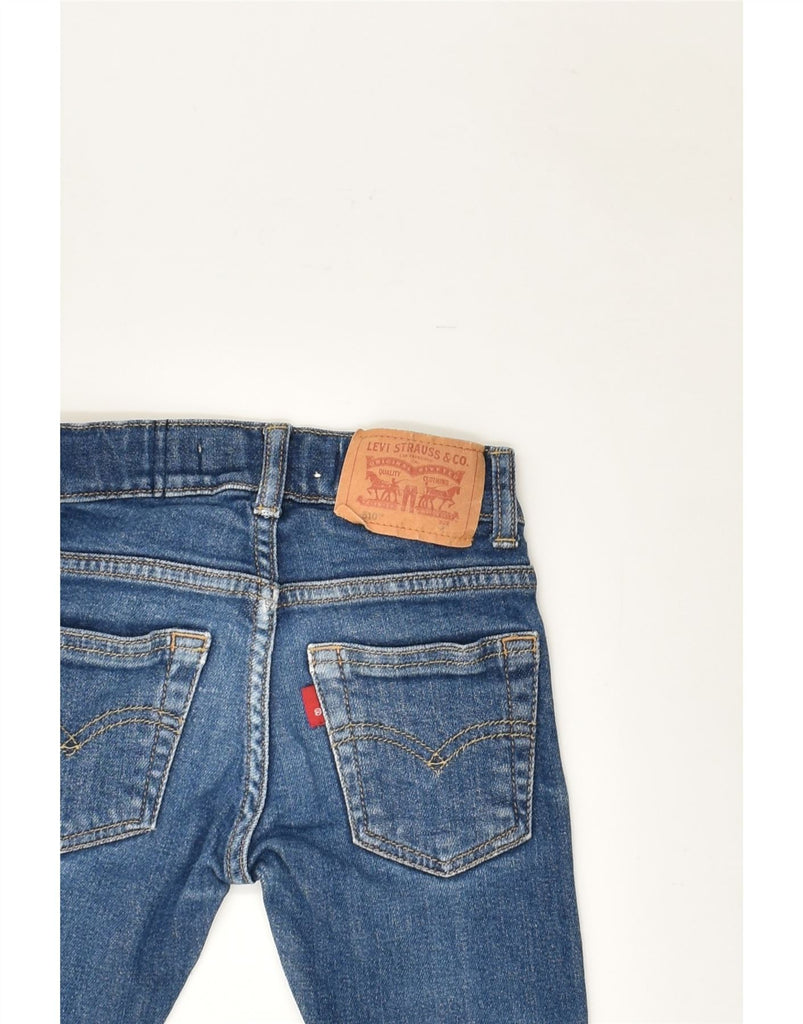 LEVI'S Boys 510 Skinny Jeans 3-4 Years W18 L16 Blue | Vintage Levi's | Thrift | Second-Hand Levi's | Used Clothing | Messina Hembry 