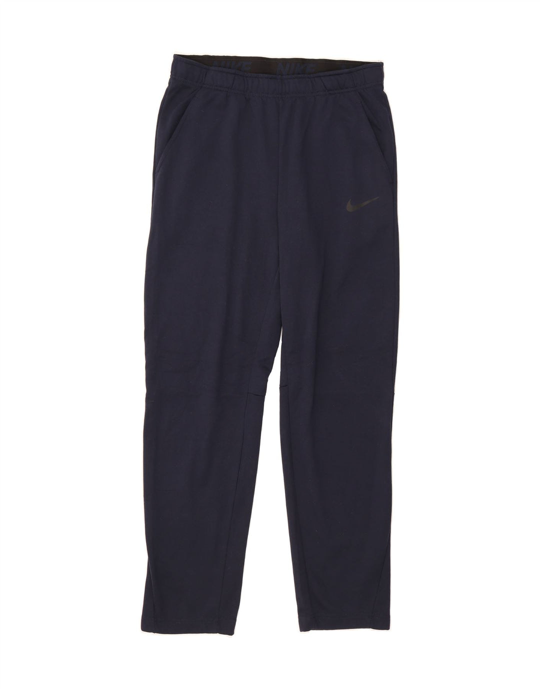 NIKE Mens Dri Fit Standard Fit Tracksuit Trousers Large  Navy Blue Vintage Nike and Second-Hand Nike from Messina Hembry 