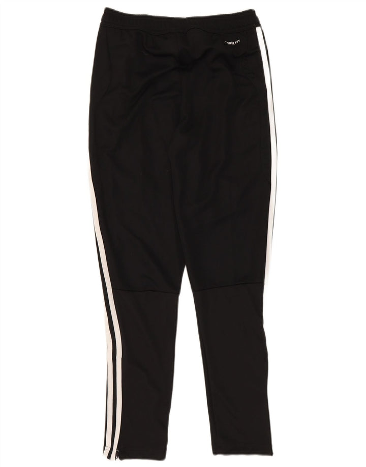 ADIDAS Boys Aeroready Tracksuit Trousers 11-12 Years  Black Polyester