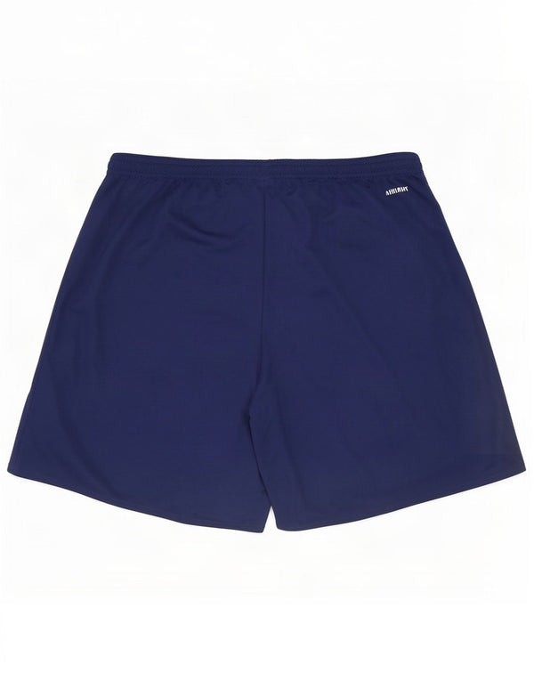Adidas Mens Aeroready Sport Shorts XL Navy Blue Polyester
