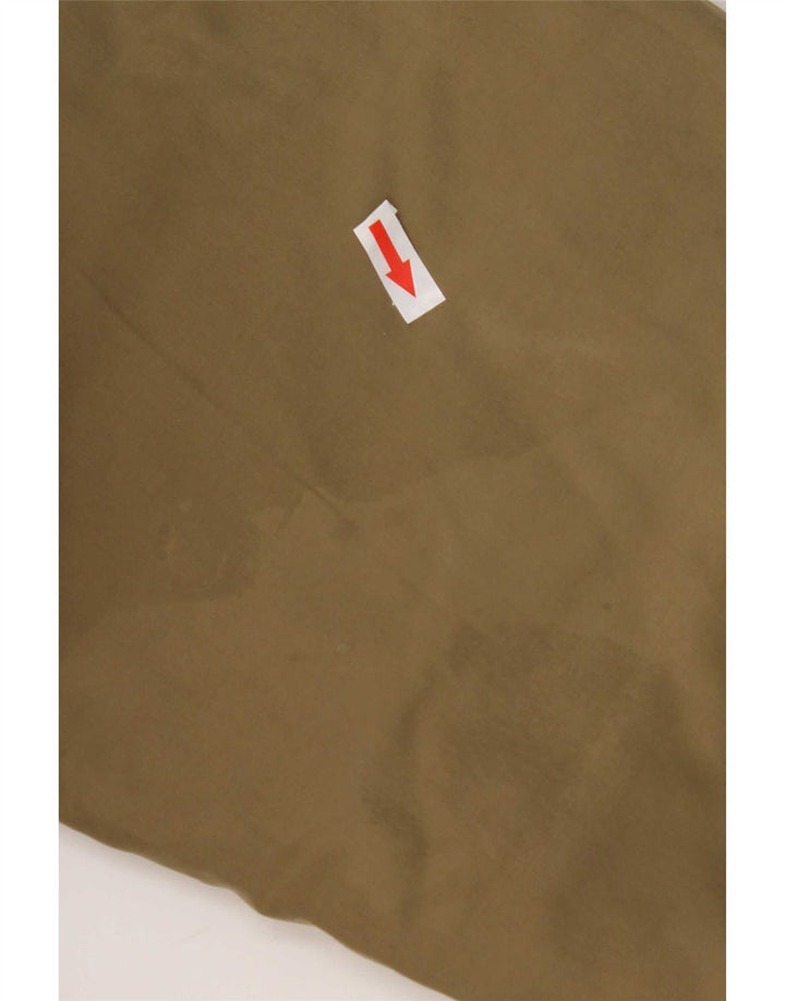 Henri Lloyd Mens Windbreaker Jacket UK 44 2XL Khaki Cotton