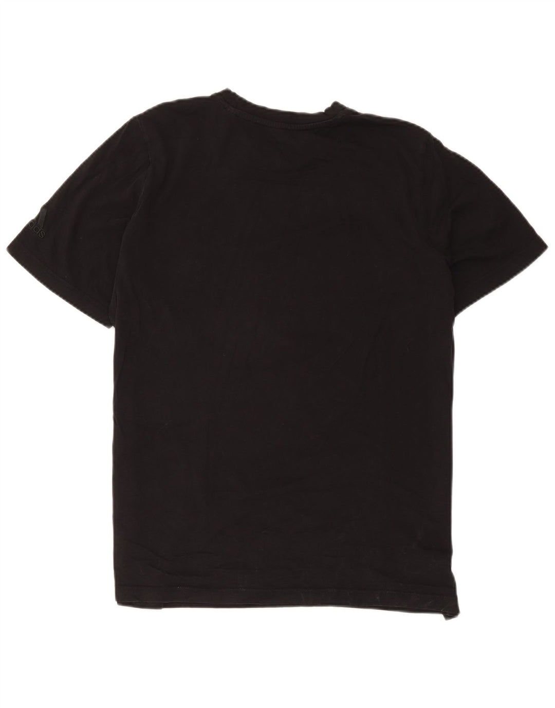 Adidas Mens Graphic T-Shirt Top Large Black Cotton