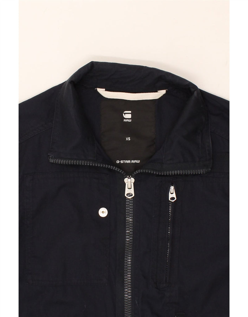 G-STAR Mens Utility Jacket UK 34 XS Navy Blue Cotton Vintage G-Star and Second-Hand G-Star from Messina Hembry 