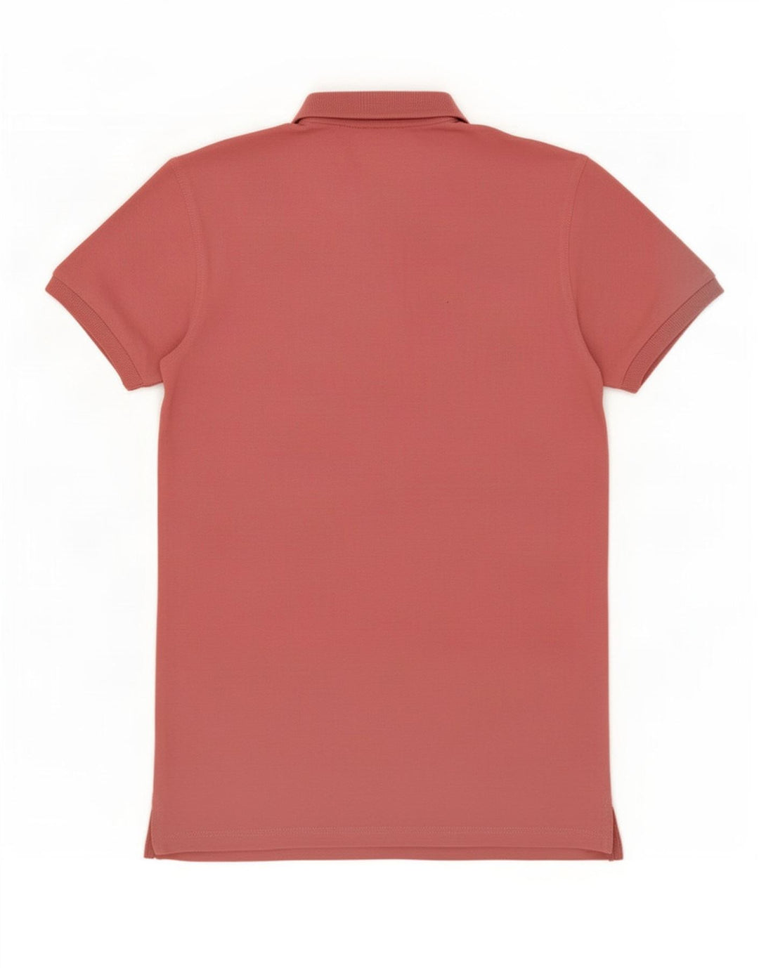 Benetton Mens Regular Polo Shirt Small Pink Cotton