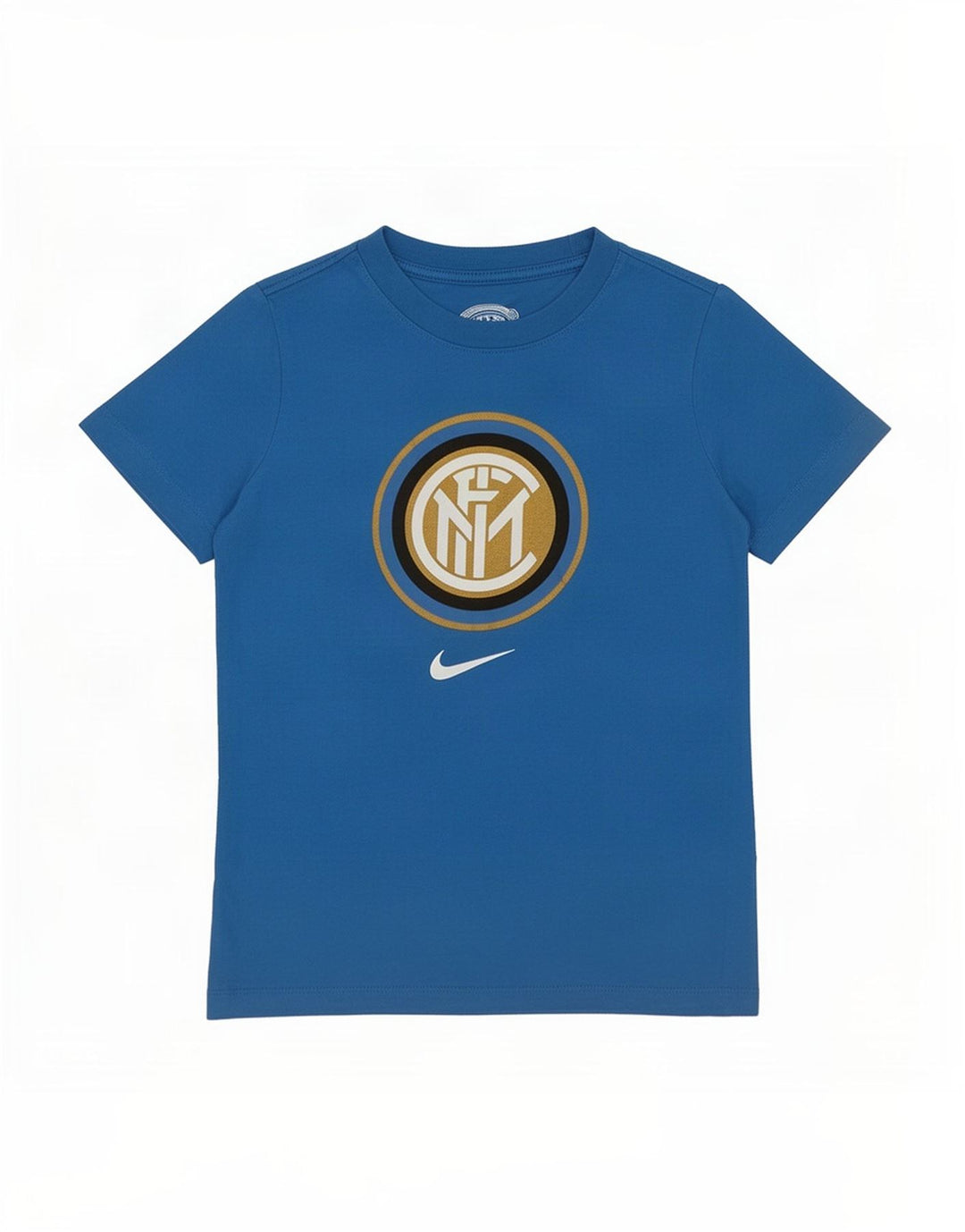 Nike Boys Inter Milan Graphic T-Shirt Top 8-9 Years Small Blue