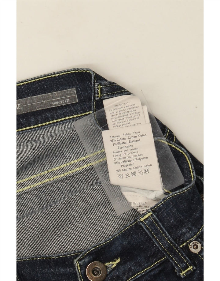 Dondup Mens Skinny Jeans W36 L31 Blue Cotton