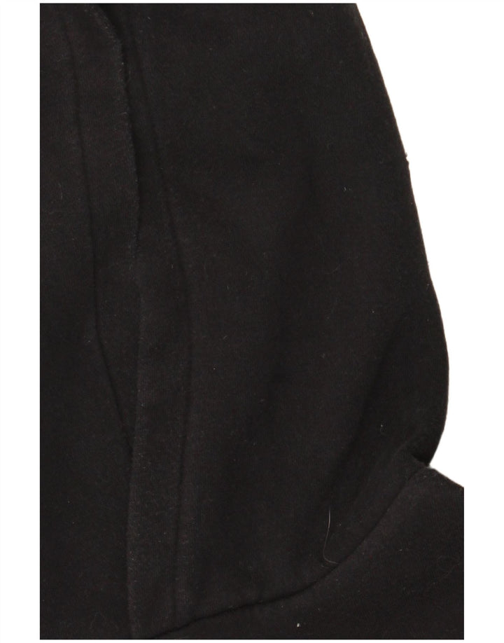 Levi's Boys Graphic Hoodie Jumper 9-10 Years Black Cotton