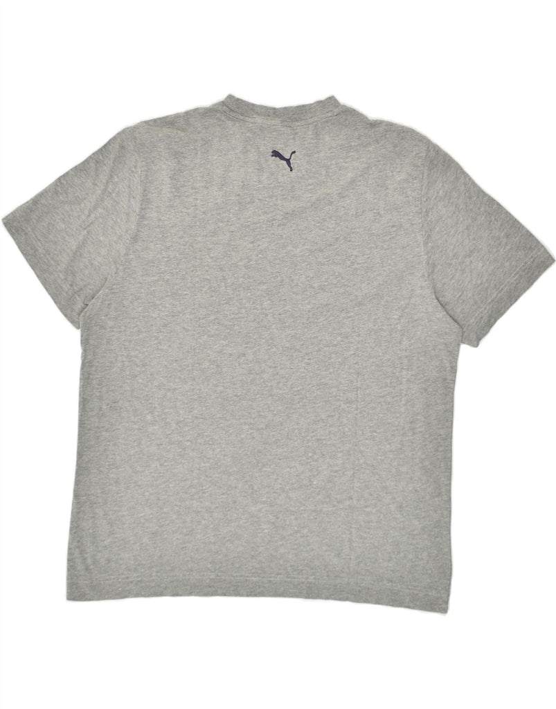 PUMA Mens Graphic T-Shirt Top 2XL Grey Cotton | Vintage Puma | Thrift | Second-Hand Puma | Used Clothing | Messina Hembry 
