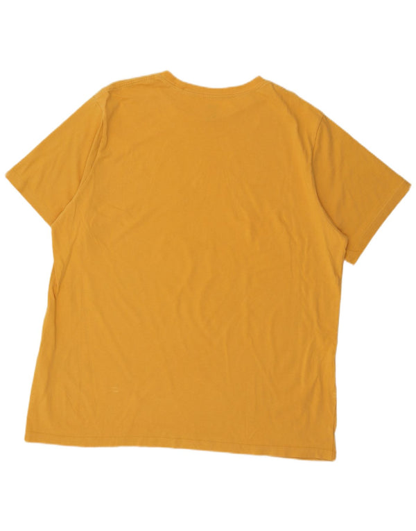Levi's Mens Relaxed Graphic T-Shirt Top XL Yellow Cotton