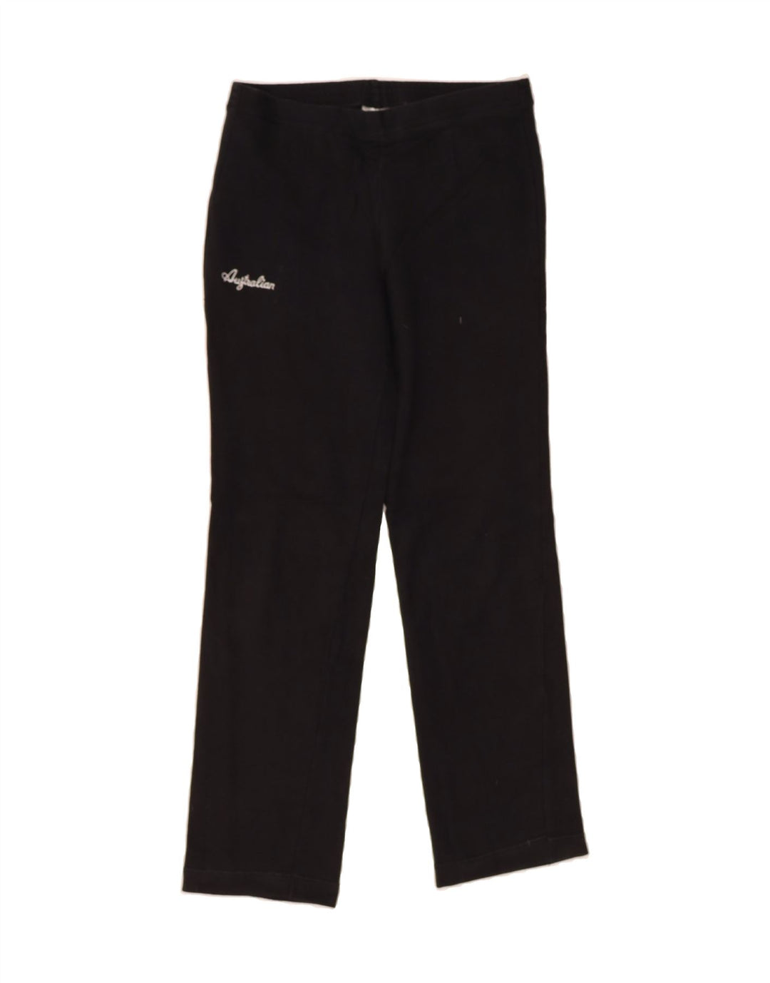 AUSTRALIAN L'ALPINA Womens Tracksuit Trousers IT 42 Medium  Black Vintage AUSTRALIAN L'ALPINA and Second-Hand AUSTRALIAN L'ALPINA from Messina Hembry 