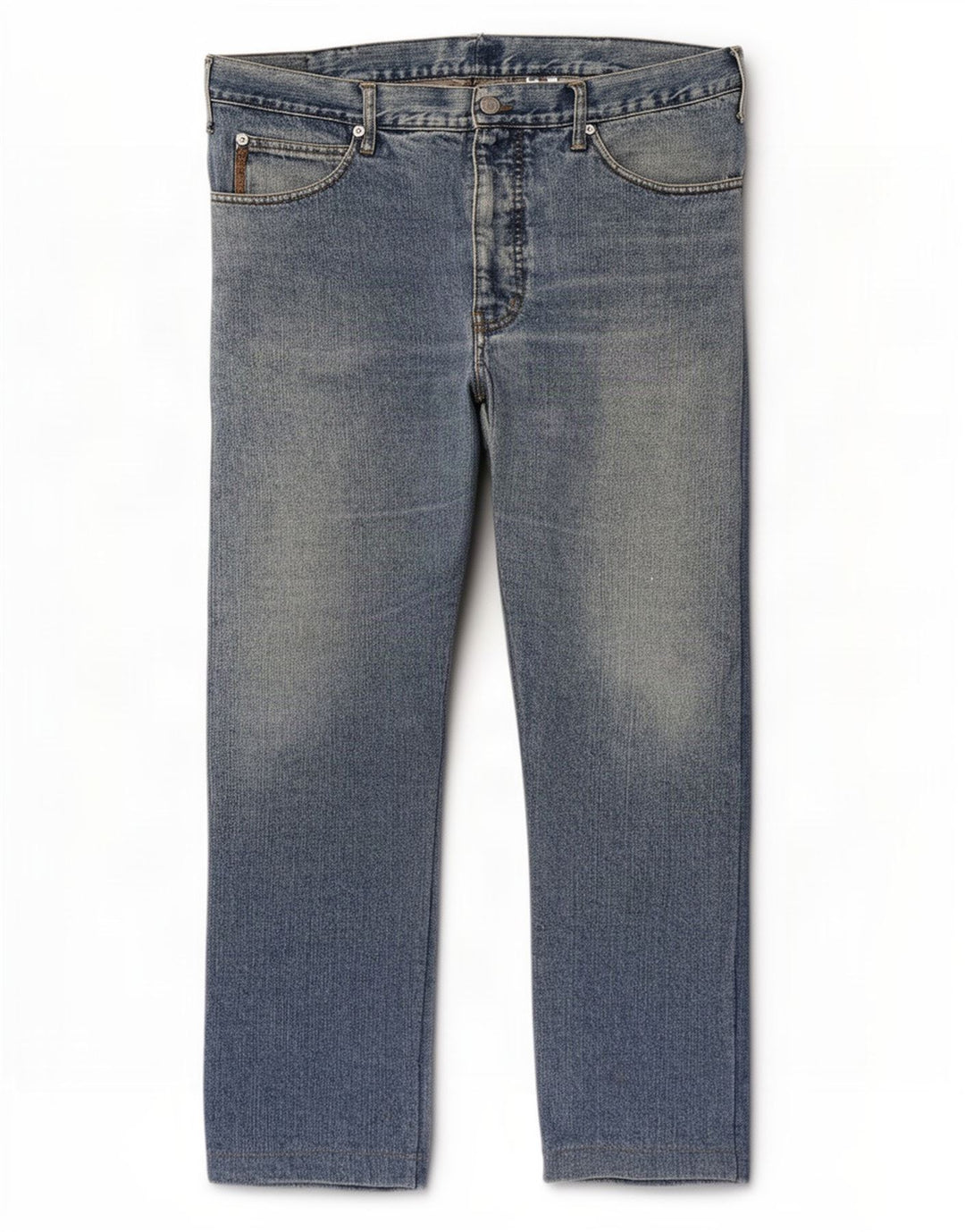 Armani Mens Comfort Fit Straight Jeans W40 L28 Blue