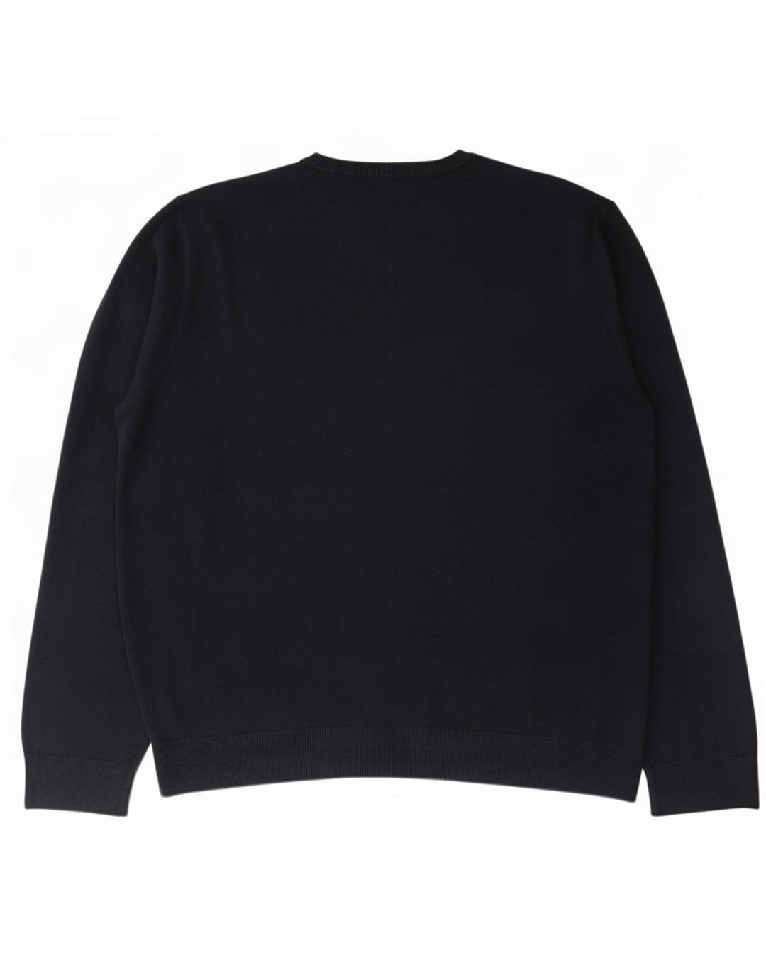 Marks & Spencer Mens Crew Neck Jumper Sweater 3XL Navy Blue Acrylic