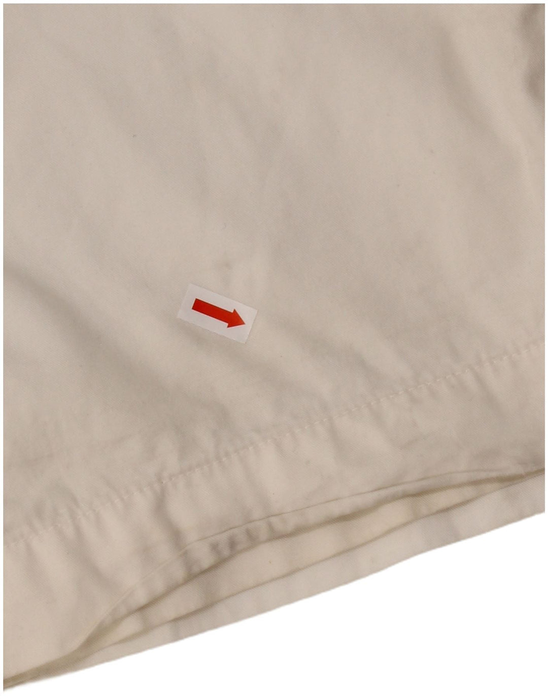 DIESEL Womens Loose Fit Chino Trousers W28 L31 White Cotton