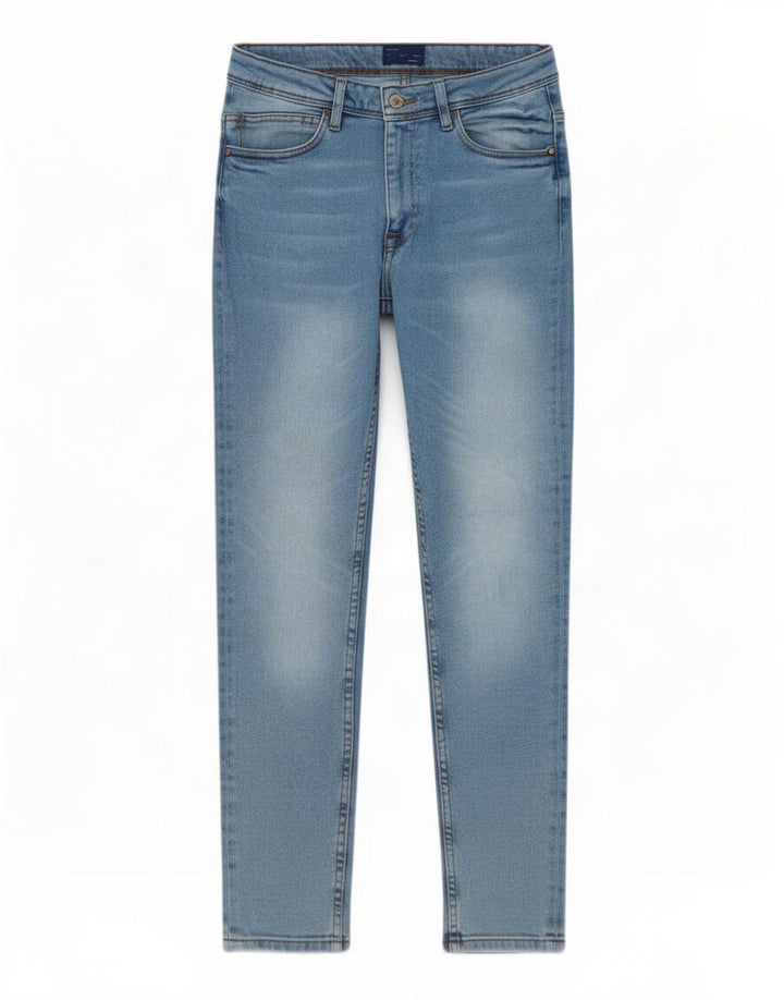 Zara Mens Slim Jeans EU 44 Large W34 L29 Blue