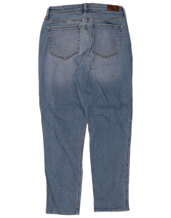 Hollister Womens Mom Jean High Rise Tapered Jeans US 11 Large W30 L25 Blue
