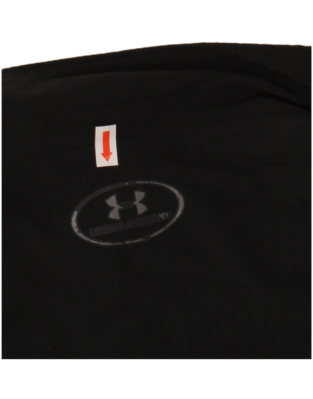 Under Armour Mens Tracksuit Top Jacket Large Black Colourblock Polyester