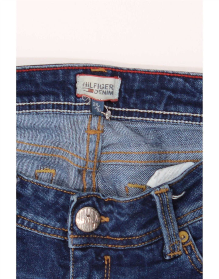Tommy Hilfiger Womens Slim Jeans W28 L32 Blue Cotton