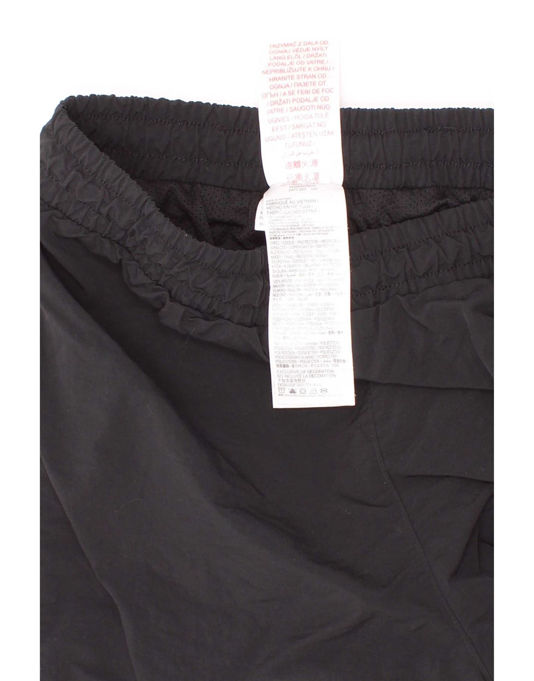 Converse Boys Sport Shorts 13-14 Years XL Black Polyester
